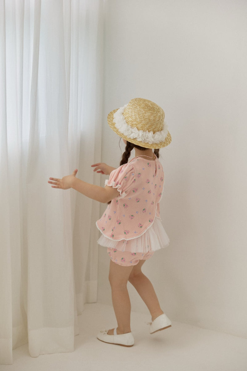 Berry Berry - Korean Children Fashion - #childofig - Waffle Flower Set - 6
