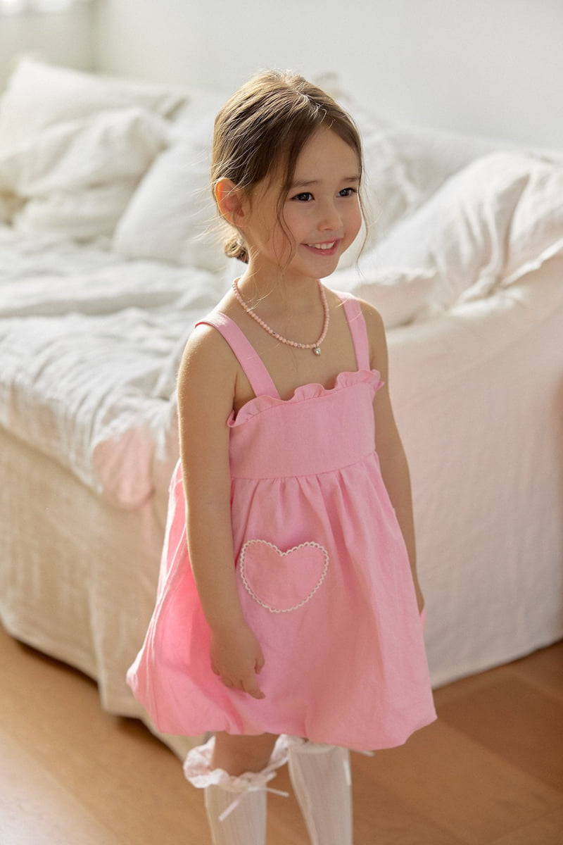 Berry Berry - Korean Children Fashion - #childofig - Heart Balloon One-piece - 6