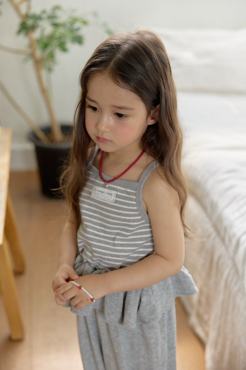 Berry Berry - Korean Children Fashion - #childrensboutique - Lunch Sleeveless Top - 10