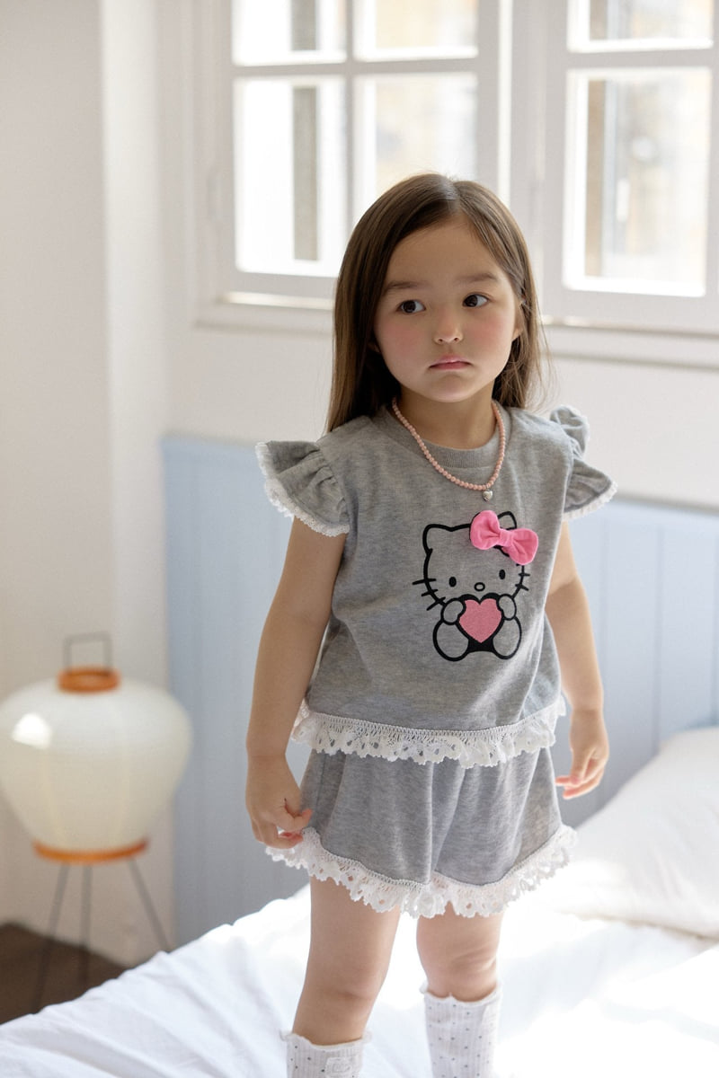 Berry Berry - Korean Children Fashion - #childrensboutique - Mochi Cat Set - 4