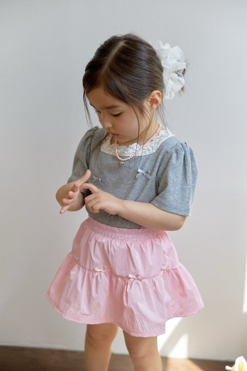 Berry Berry - Korean Children Fashion - #designkidswear - Square Tee - 6