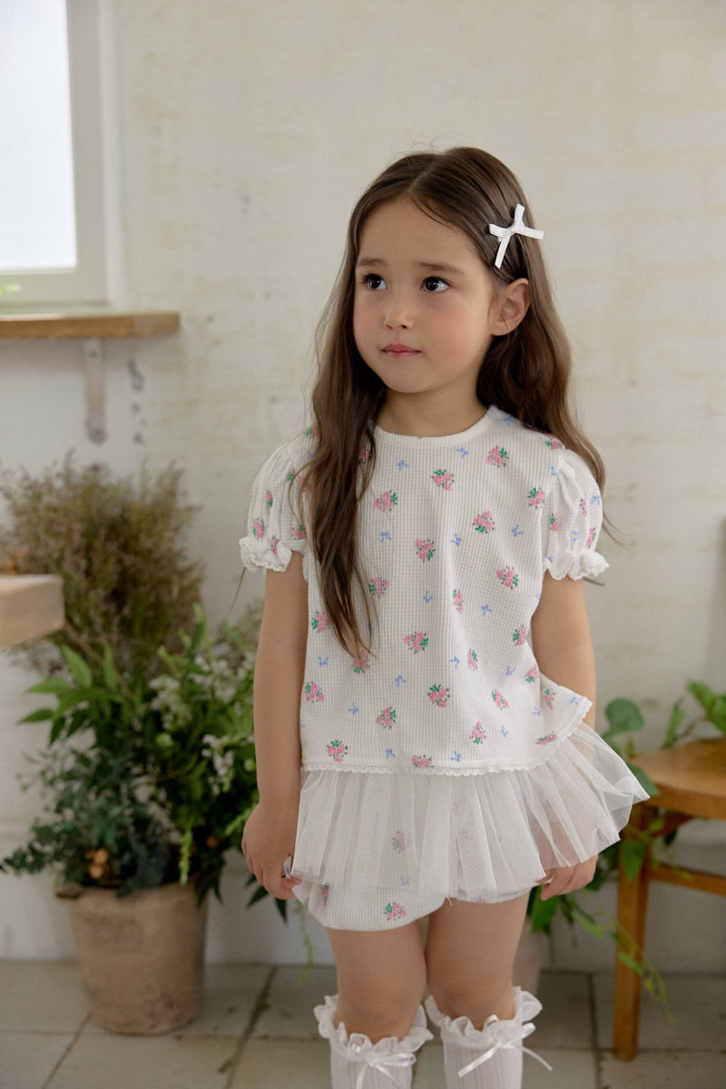 Berry Berry - Korean Children Fashion - #discoveringself - Waffle Flower Set - 9