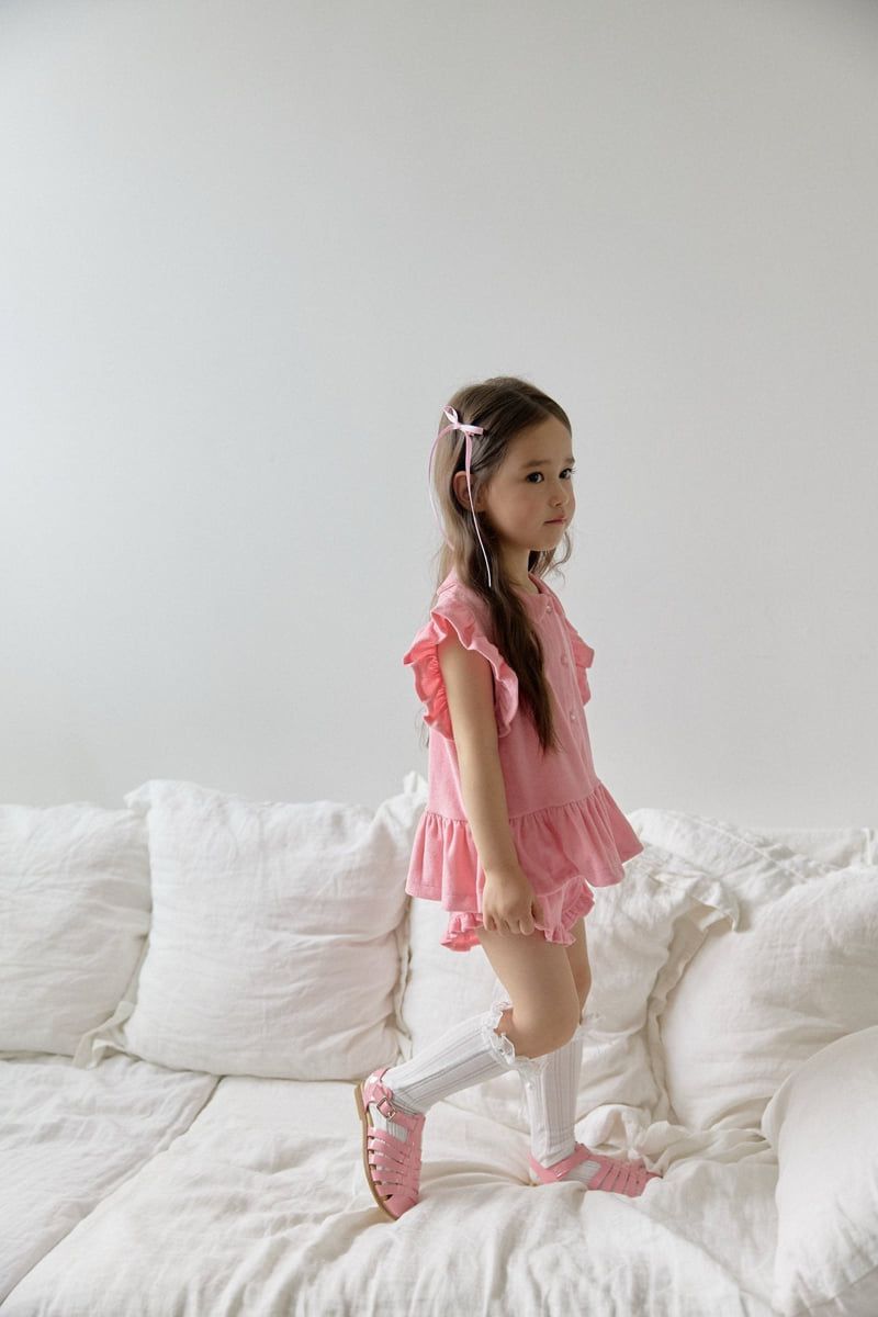 Berry Berry - Korean Children Fashion - #fashionkids - Angel Terry Set - 11