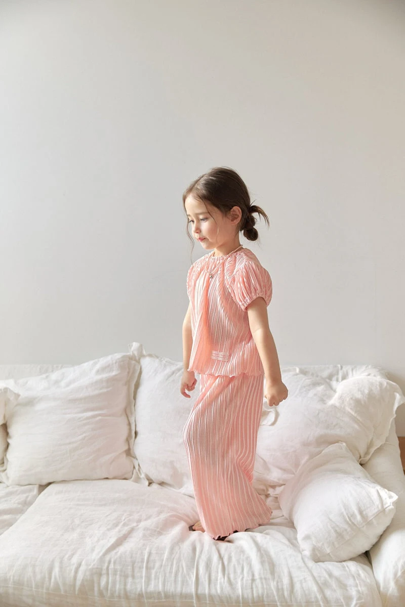 Berry Berry - Korean Children Fashion - #fashionkids - Pleats Set - 6