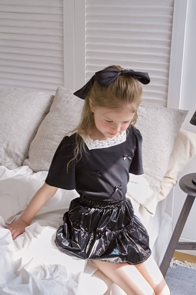 Berry Berry - Korean Children Fashion - #kidsshorts - Square Tee - 9