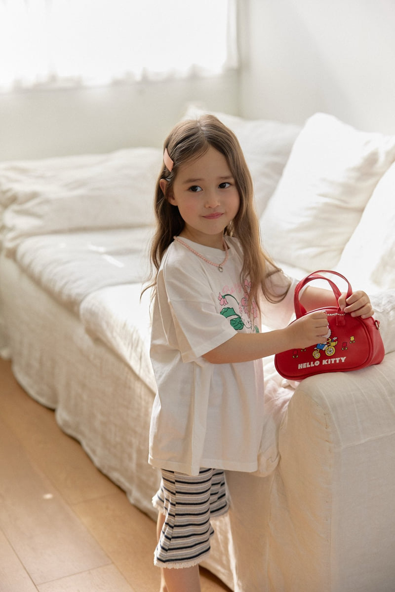 Berry Berry - Korean Children Fashion - #kidsshorts - Summer Meow Tee - 8