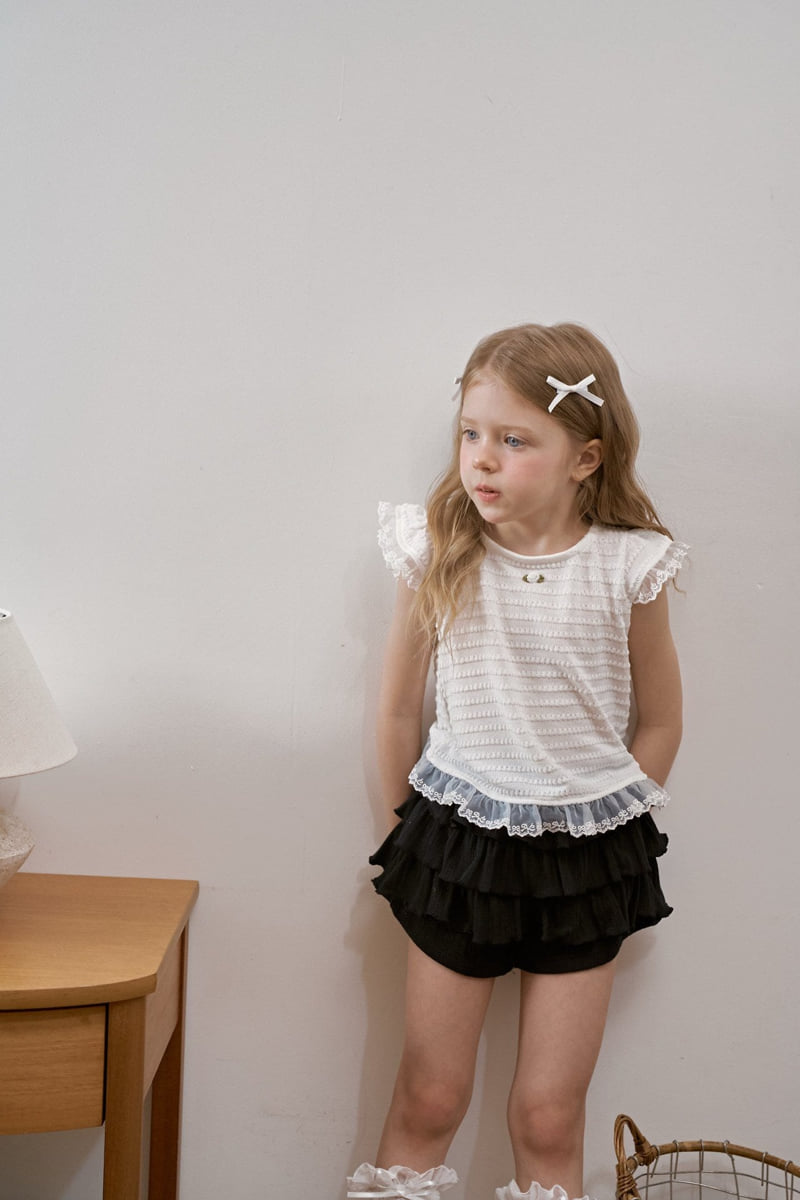 Berry Berry - Korean Children Fashion - #kidsshorts - Angel Coco Tee - 6