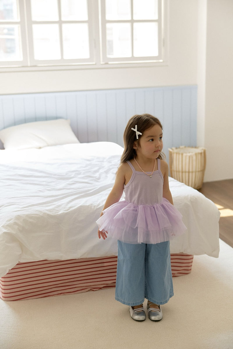 Berry Berry - Korean Children Fashion - #kidsstore - Loose Fit Denim Pants - 6