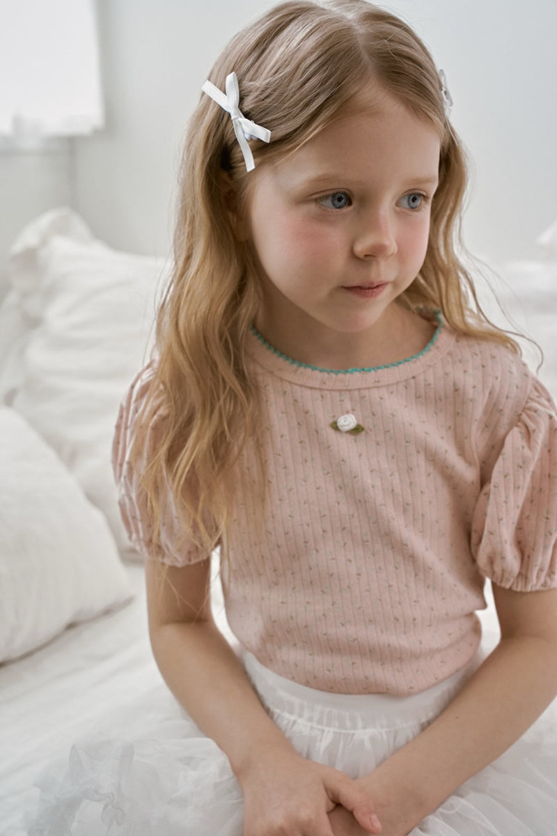 Berry Berry - Korean Children Fashion - #kidsstore - Bella Flower Tee - 11