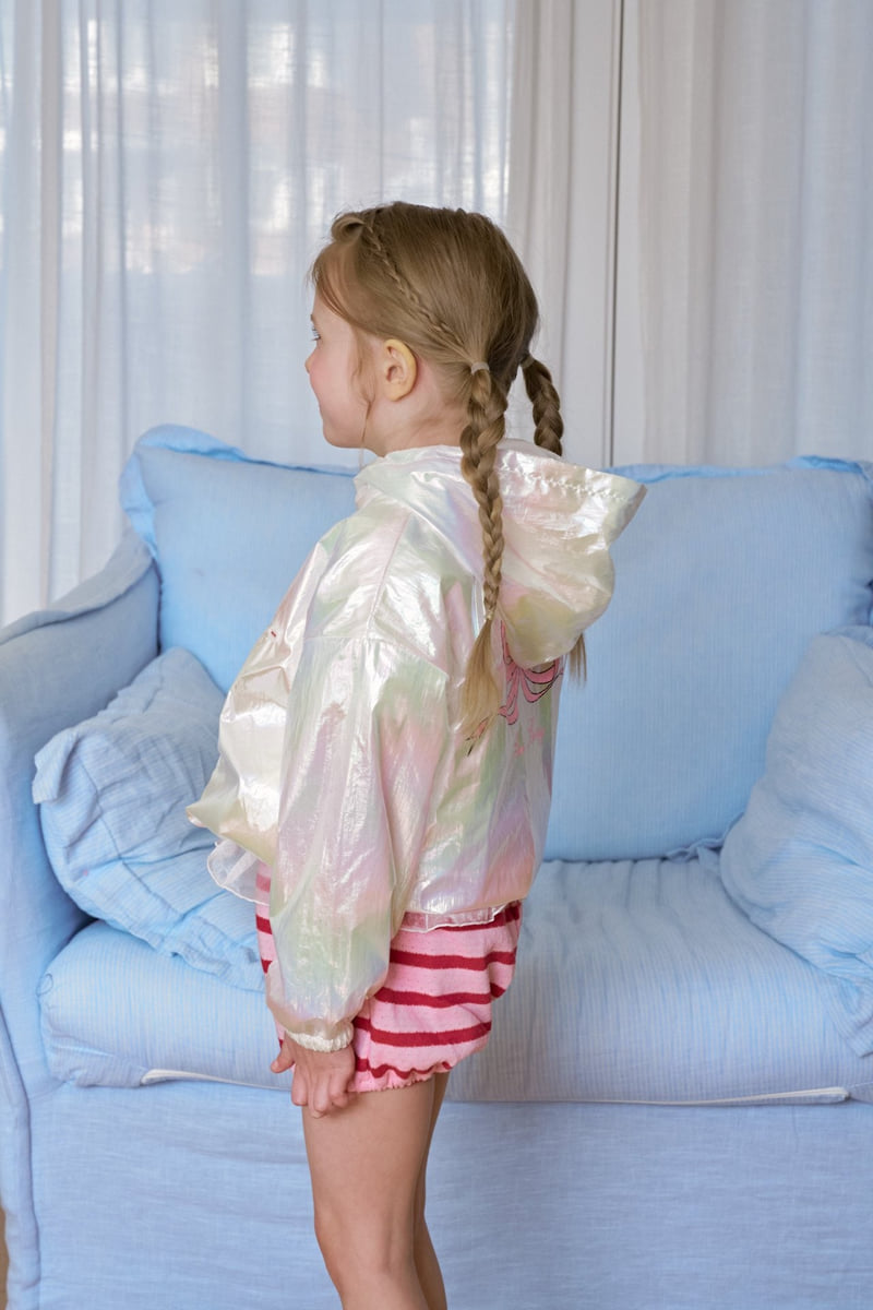 Berry Berry - Korean Children Fashion - #kidzfashiontrend - Glitter Windbreaker Jacket - 7