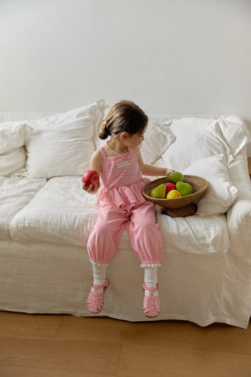 Berry Berry - Korean Children Fashion - #kidzfashiontrend - Uni Terry Jogger Pants - 3