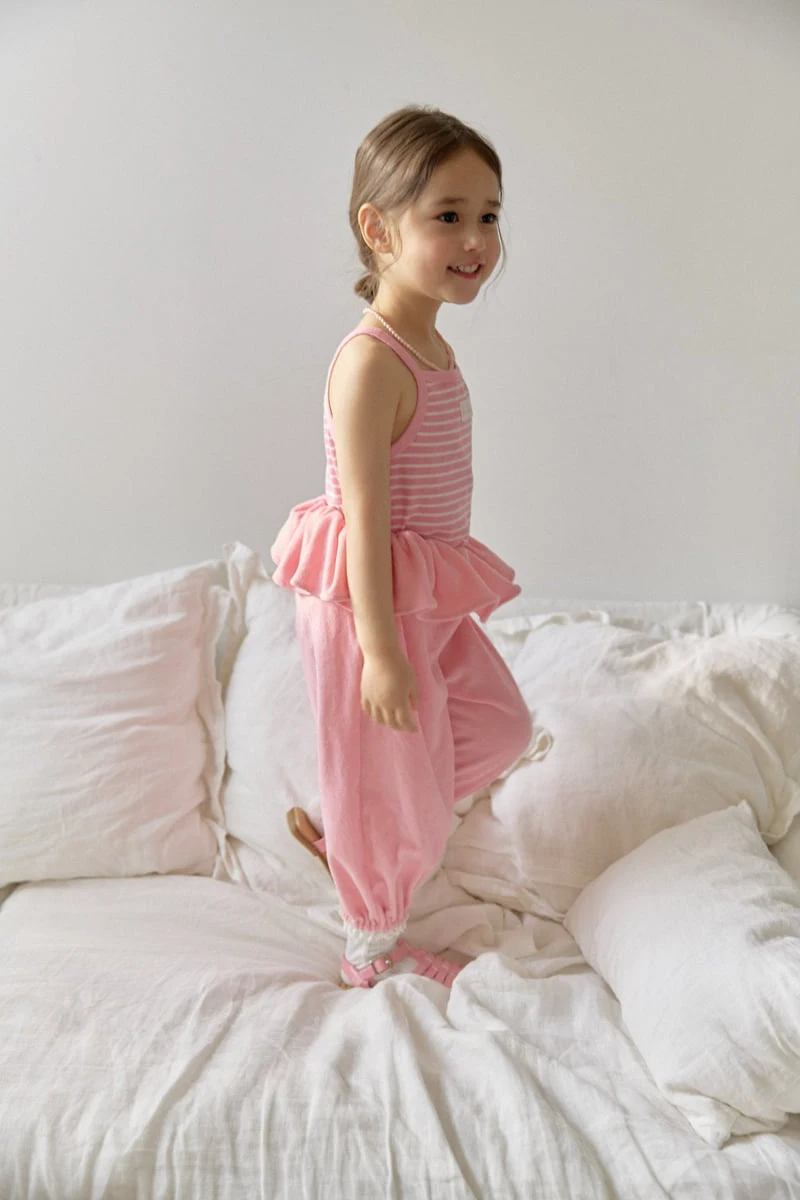 Berry Berry - Korean Children Fashion - #littlefashionista - Uni Terry Jogger Pants - 5