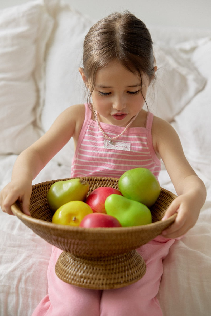 Berry Berry - Korean Children Fashion - #magicofchildhood - Lunch Sleeveless Top - 3