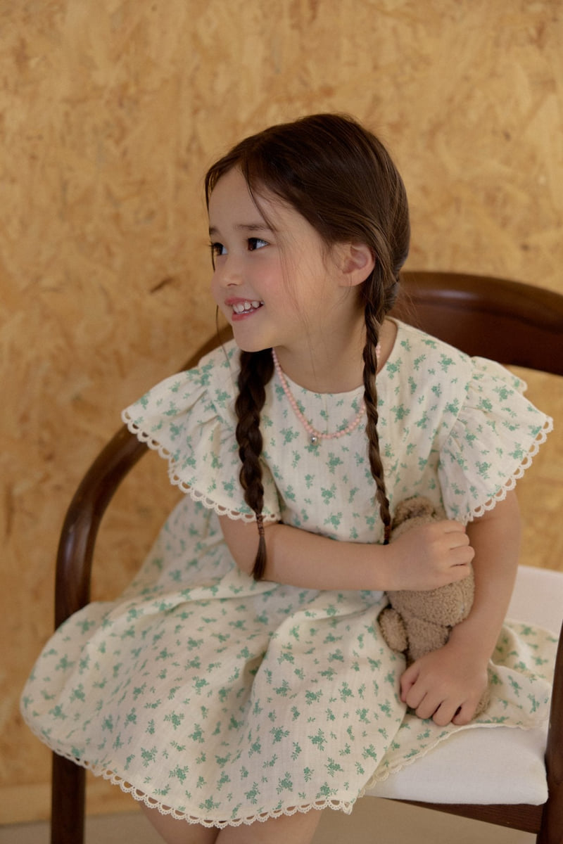 Berry Berry - Korean Children Fashion - #magicofchildhood - Curly One-piece - 2