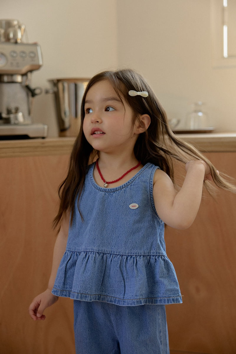 Berry Berry - Korean Children Fashion - #minifashionista - Denim Set - 9