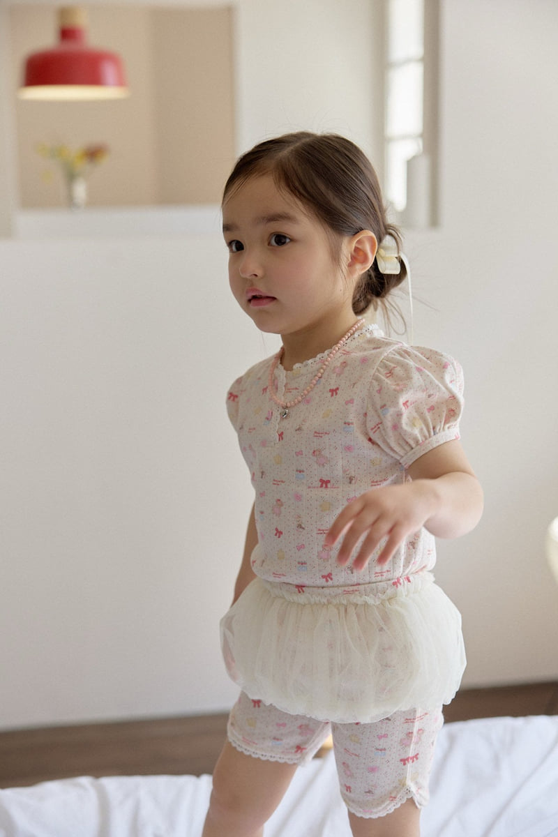 Berry Berry - Korean Children Fashion - #minifashionista - Petit Bear Set - 6