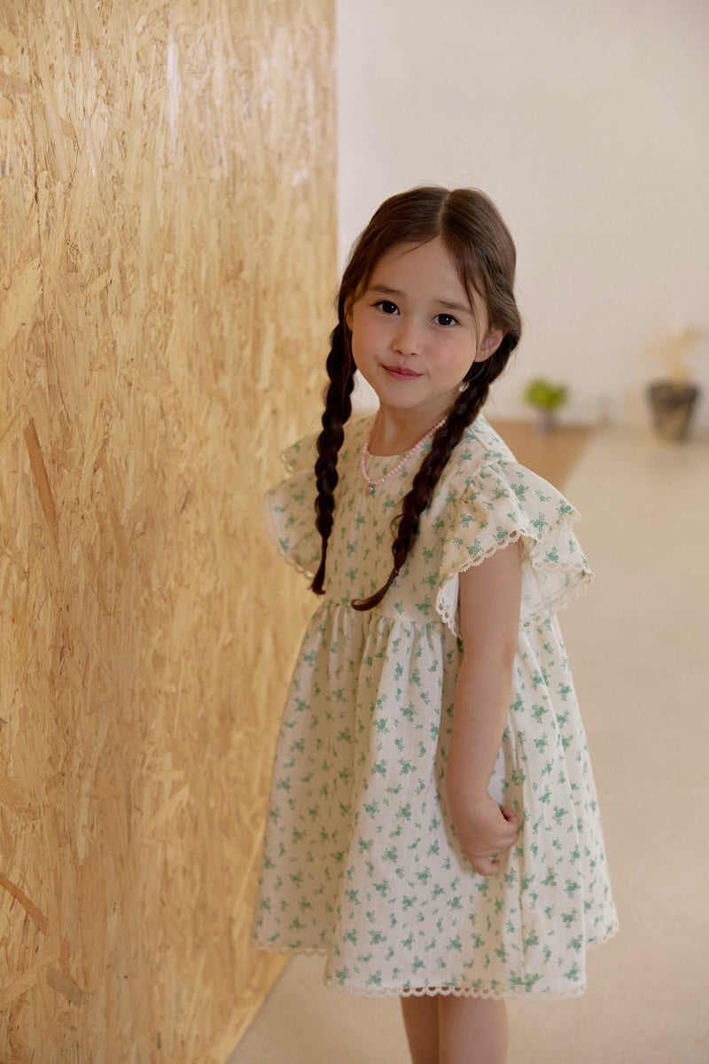 Berry Berry - Korean Children Fashion - #minifashionista - Curly One-piece - 3