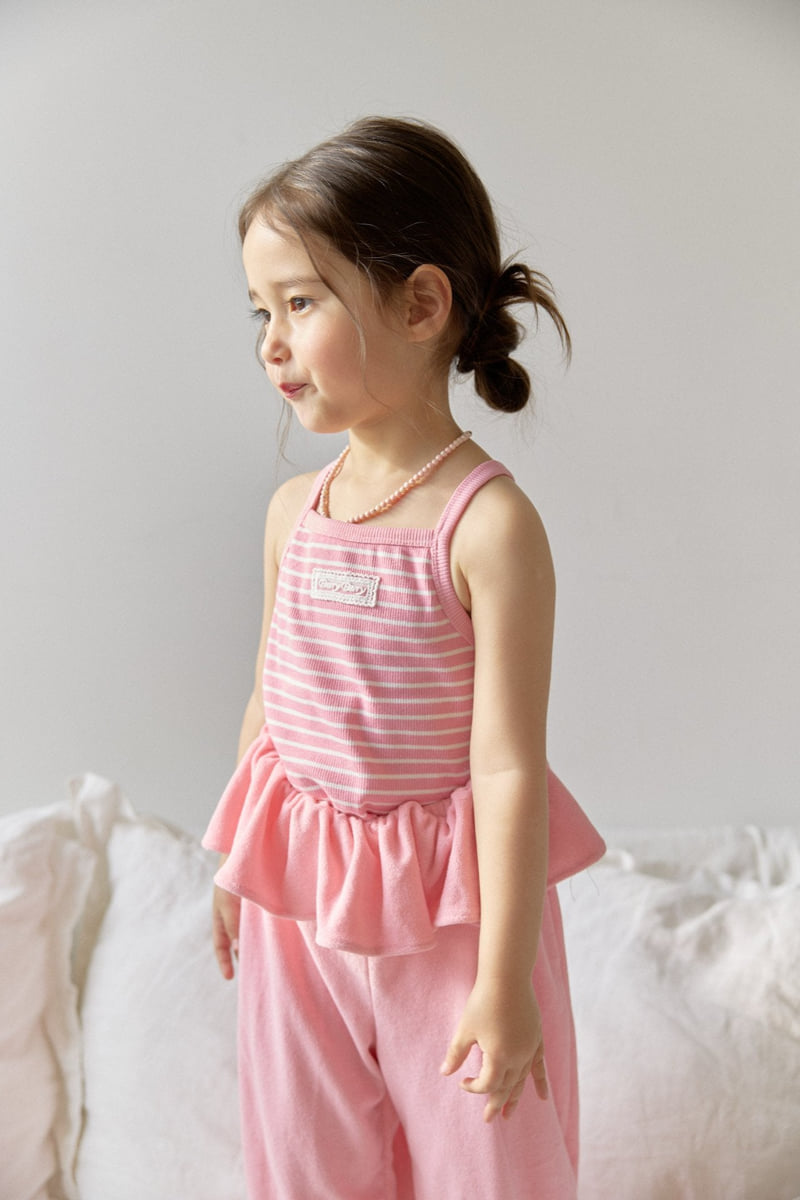 Berry Berry - Korean Children Fashion - #prettylittlegirls - Lunch Sleeveless Top - 5