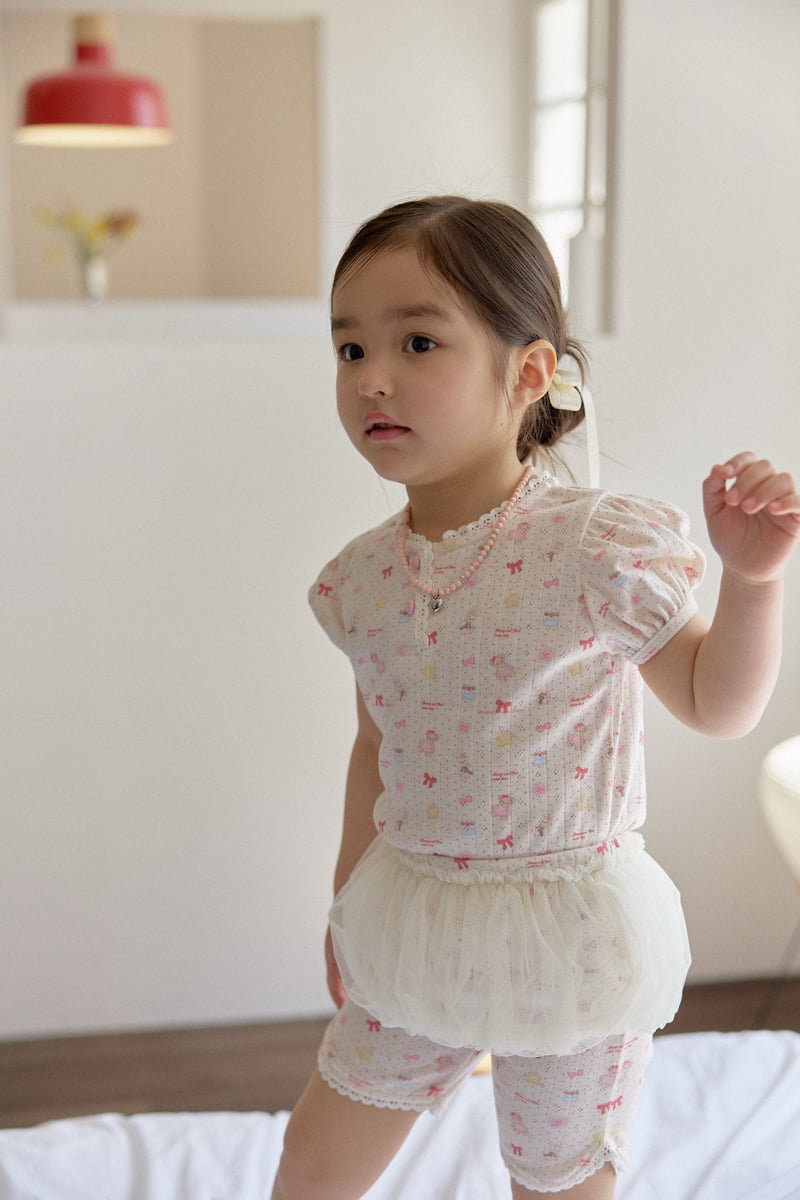 Berry Berry - Korean Children Fashion - #prettylittlegirls - Petit Bear Set - 7