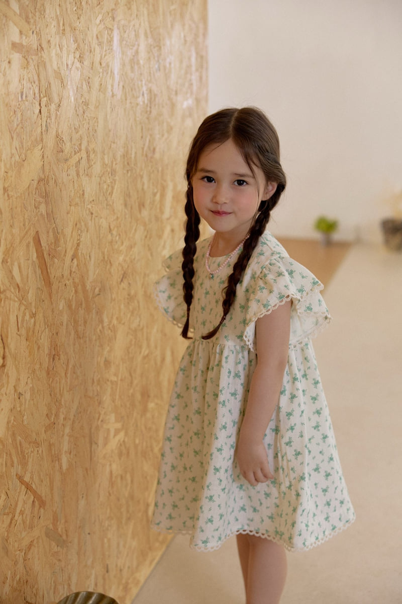 Berry Berry - Korean Children Fashion - #minifashionista - Curly One-piece - 4