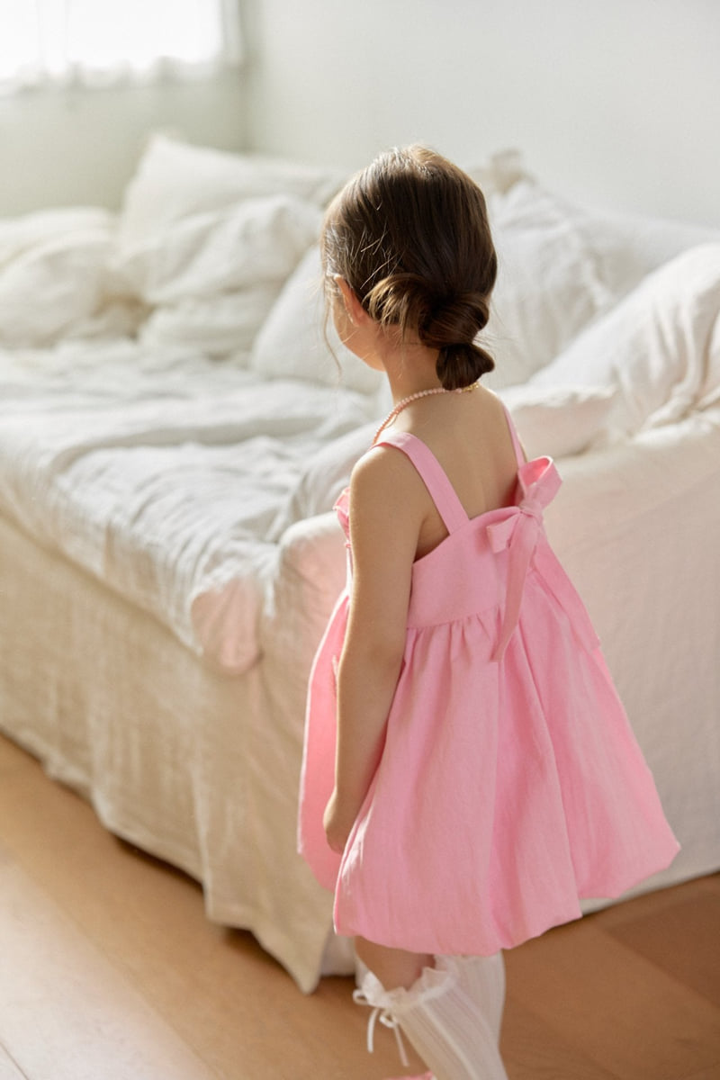 Berry Berry - Korean Children Fashion - #stylishchildhood - Heart Balloon One-piece - 5