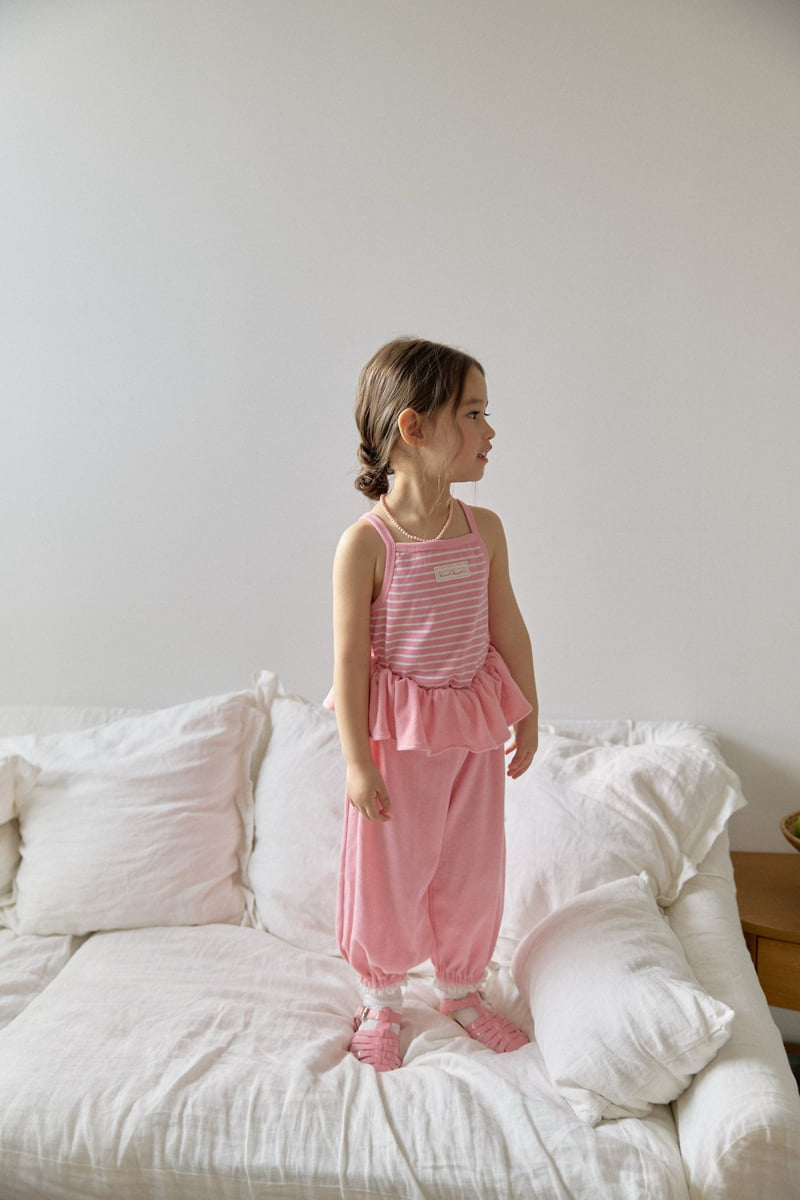 Berry Berry - Korean Children Fashion - #todddlerfashion - Lunch Sleeveless Top - 6