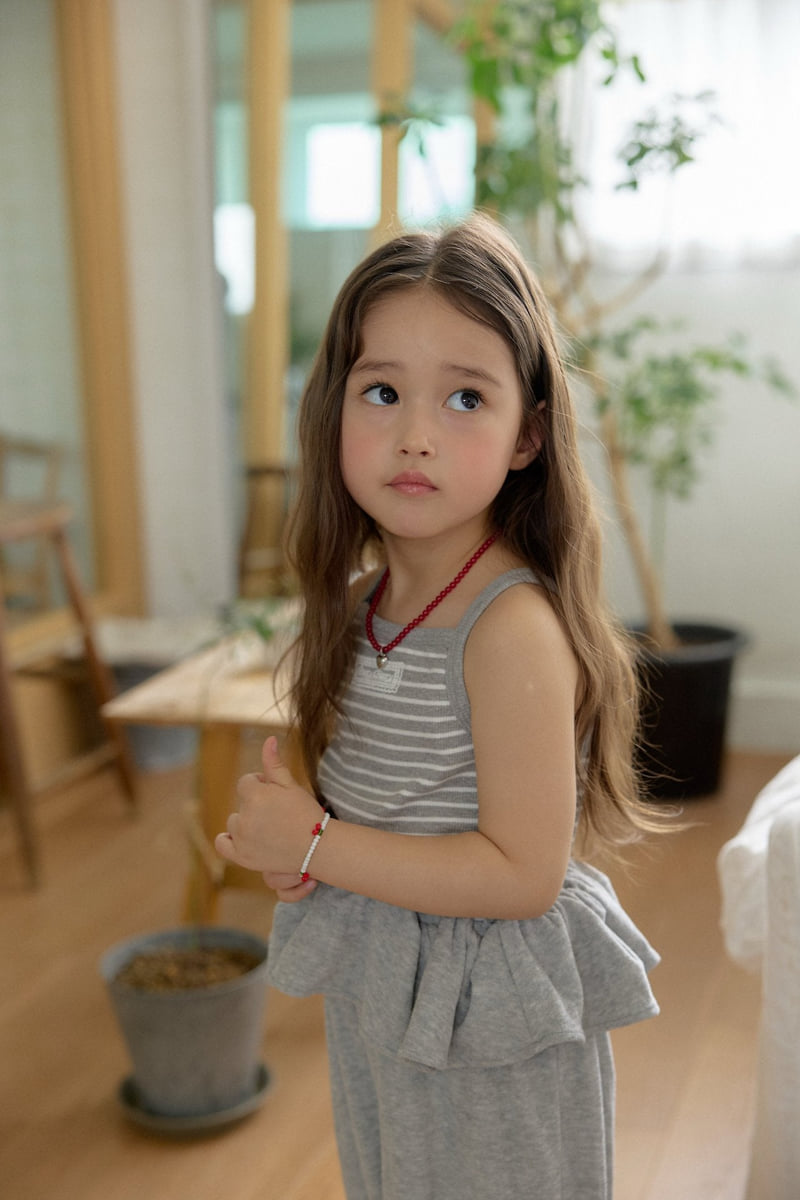 Berry Berry - Korean Children Fashion - #toddlerclothing - Lunch Sleeveless Top - 7