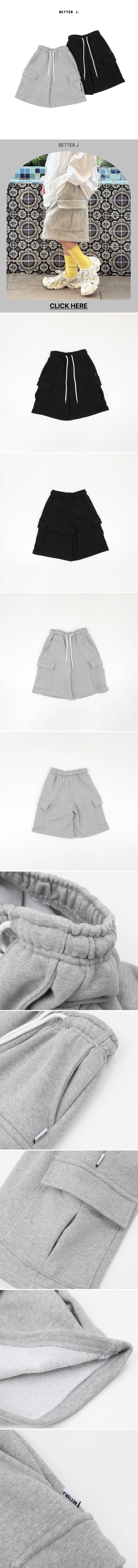 Better j - Korean Women Fashion - #shopsmall - Bermuda Cargo Pants - 2