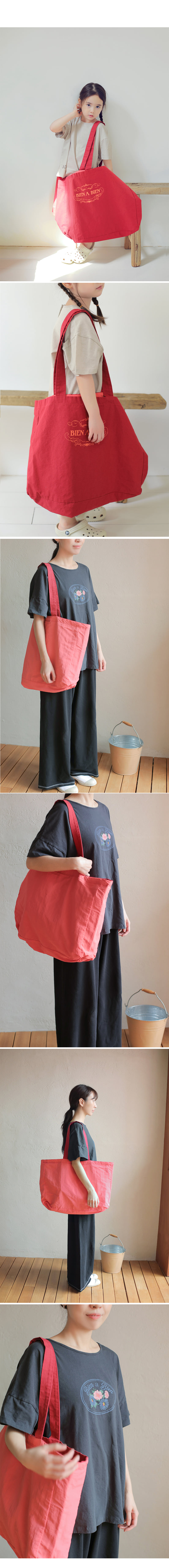 Bien A Bien - Korean Children Fashion - #littlefashionista - Gent Big Bag - 3