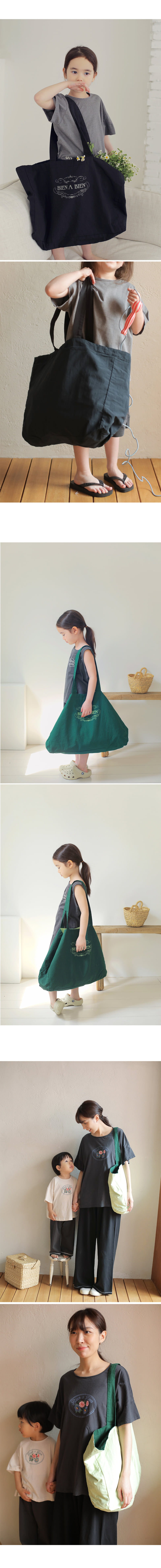 Bien A Bien - Korean Children Fashion - #littlefashionista - Gent Big Bag - 4