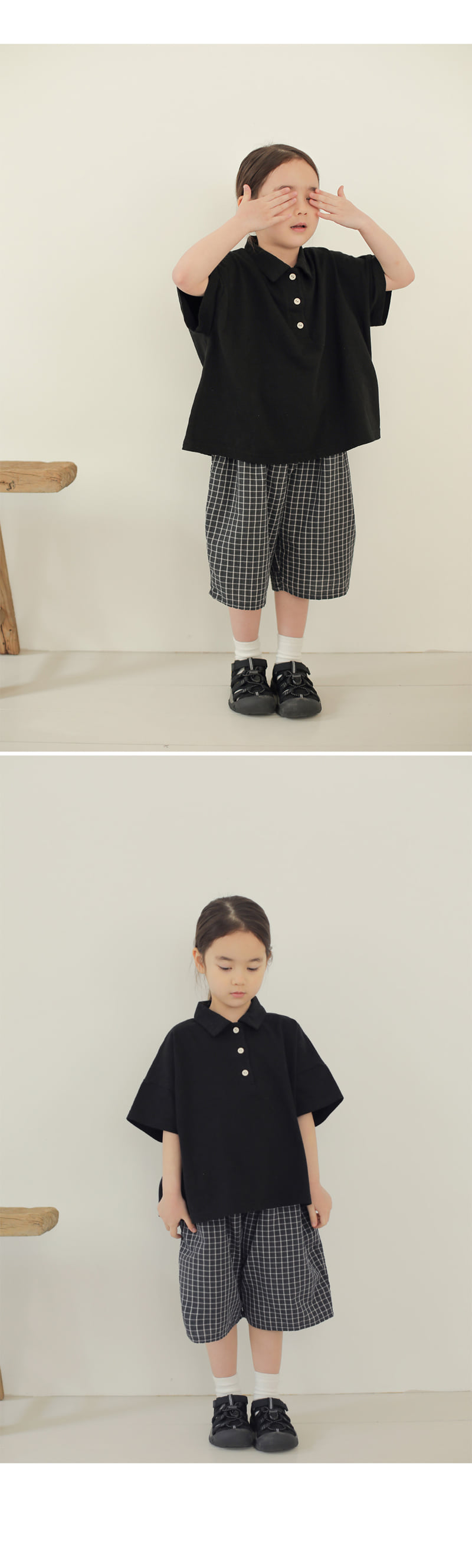 Bien A Bien - Korean Children Fashion - #stylishchildhood - Feline Collar Tee - 5