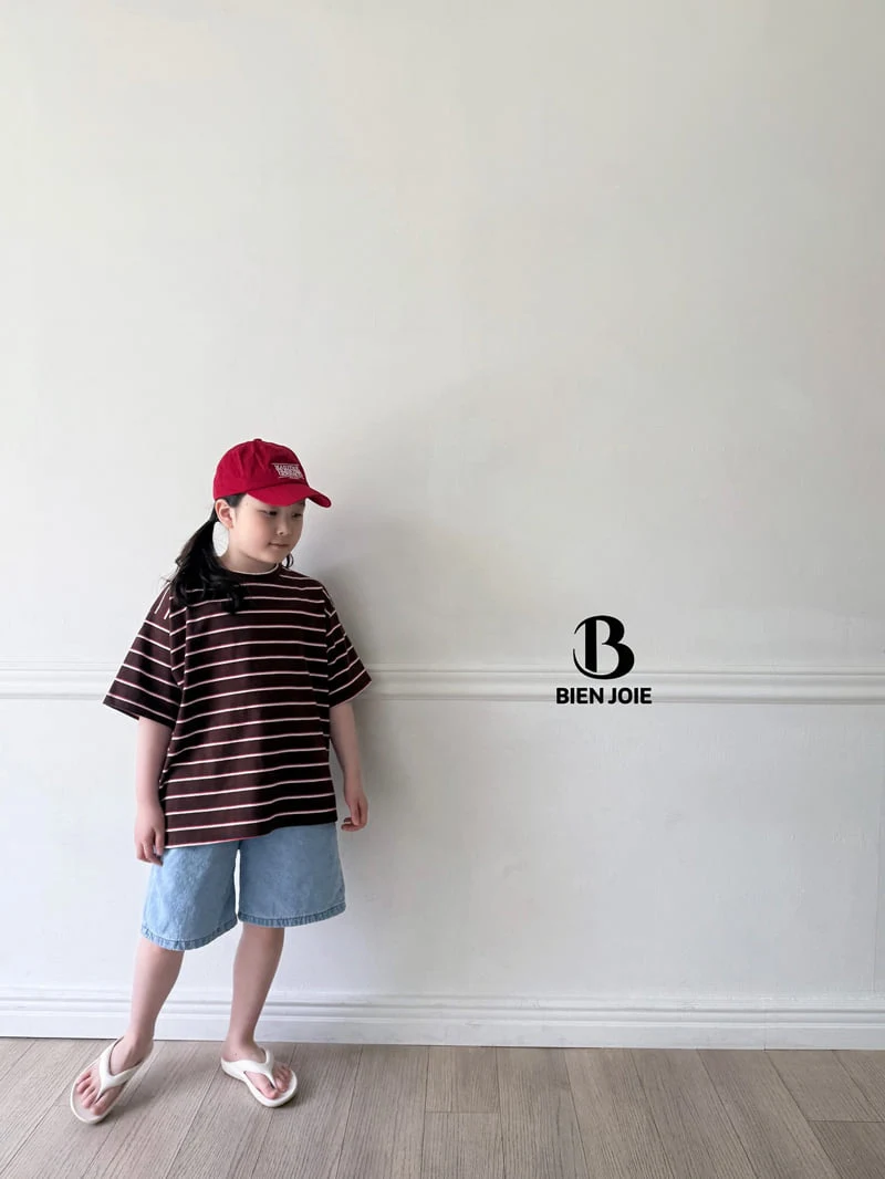 Bien Joie - Korean Children Fashion - #designkidswear - Baro Stripe Tee - 9