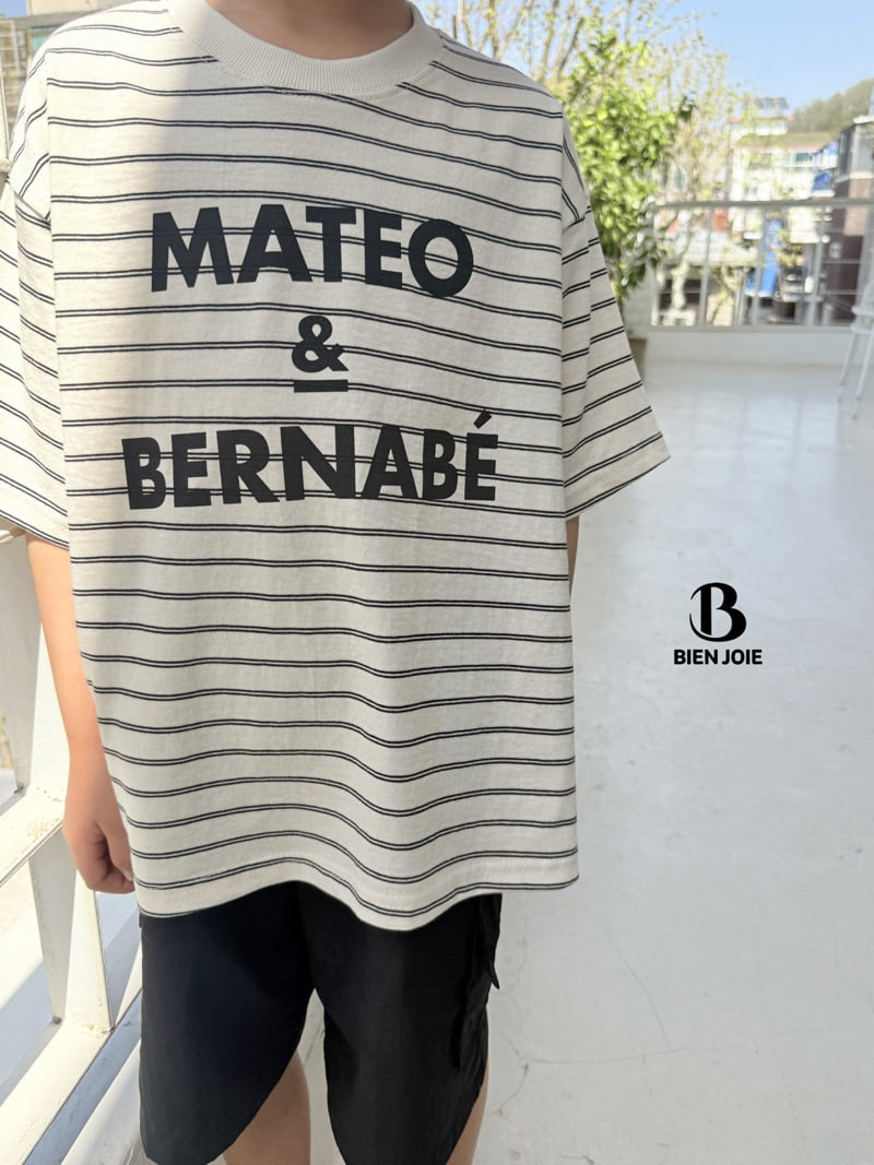 Bien Joie - Korean Children Fashion - #designkidswear - Vera Stripe Tee - 6