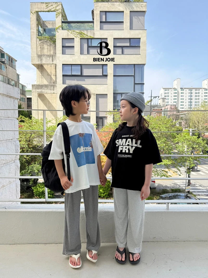 Bien Joie - Korean Children Fashion - #kidsstore - Stay Stripe Pants - 3