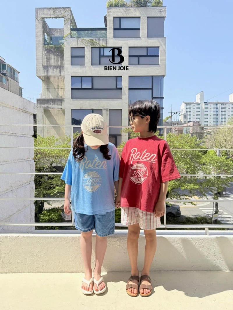 Bien Joie - Korean Children Fashion - #kidzfashiontrend - Sugar Denim Shorts - 11