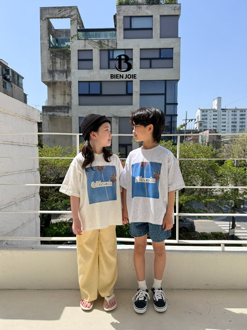 Bien Joie - Korean Children Fashion - #littlefashionista - Dozen Leopard Denim Shorts - 8