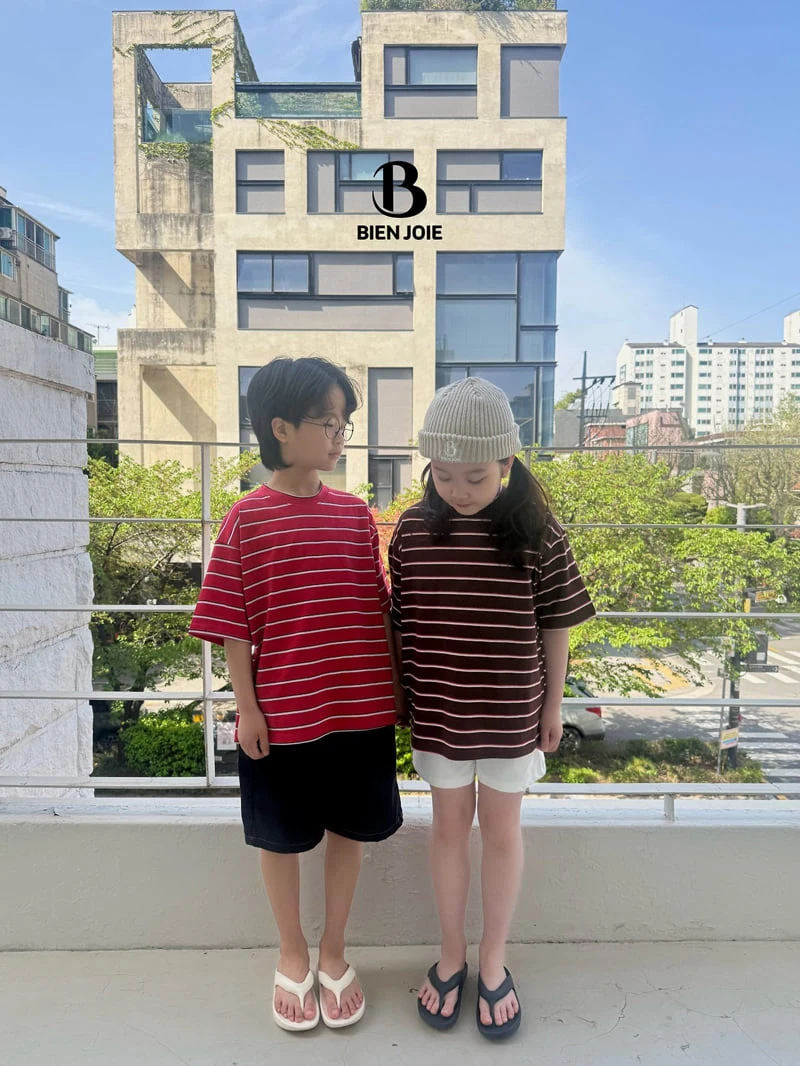 Bien Joie - Korean Children Fashion - #prettylittlegirls - Baro Stripe Tee - 4