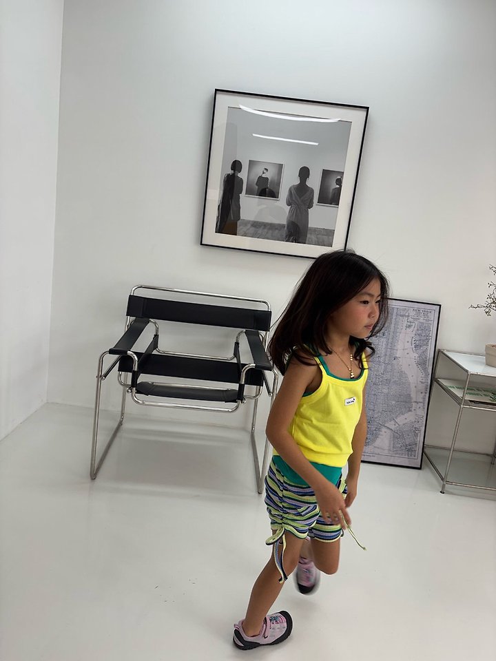 Bobo j - Korean Children Fashion - #designkidswear - Color Sleeveless Top - 8