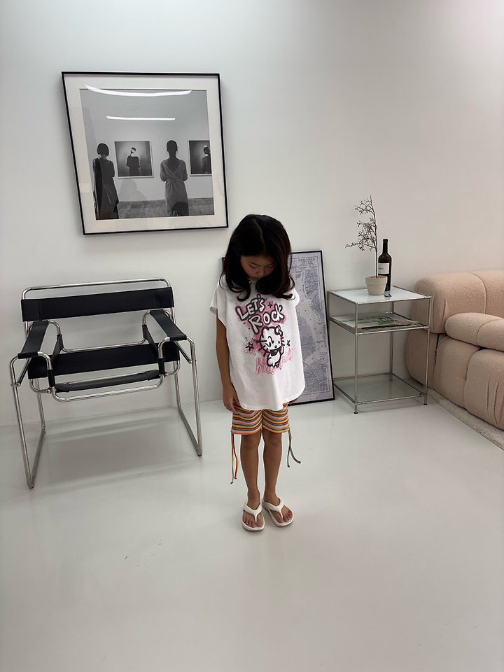 Bobo j - Korean Children Fashion - #discoveringself - Let’s Rock Tee - 10