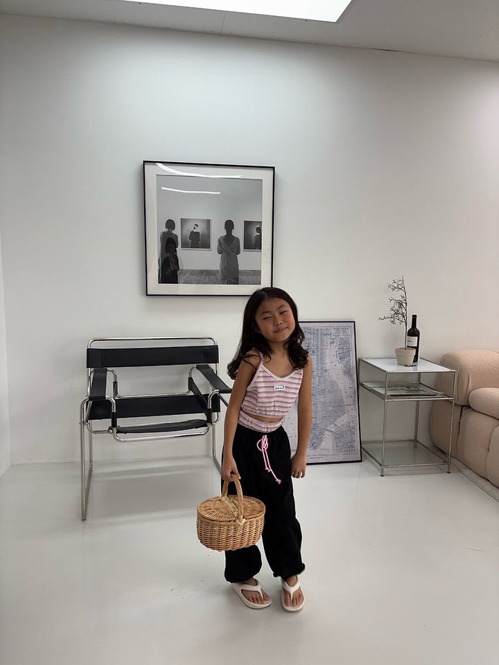 Bobo j - Korean Children Fashion - #fashionkids - Striped Top Set - 9