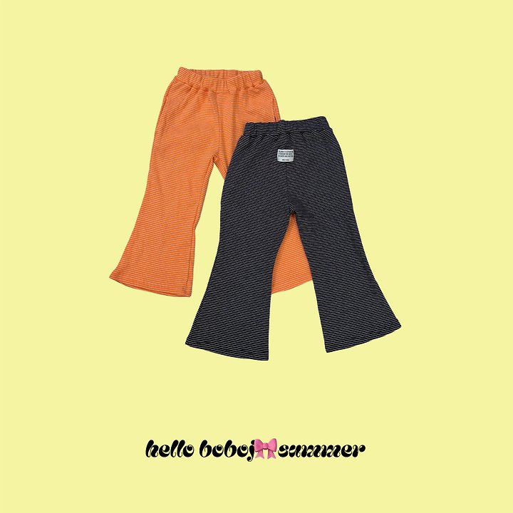 Bobo j - Korean Children Fashion - #kidsshorts - Loro Bootcut Pants