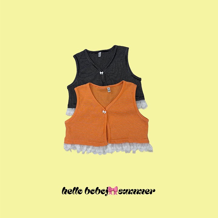 Bobo j - Korean Children Fashion - #kidsstore - Loro Sleeveless Top