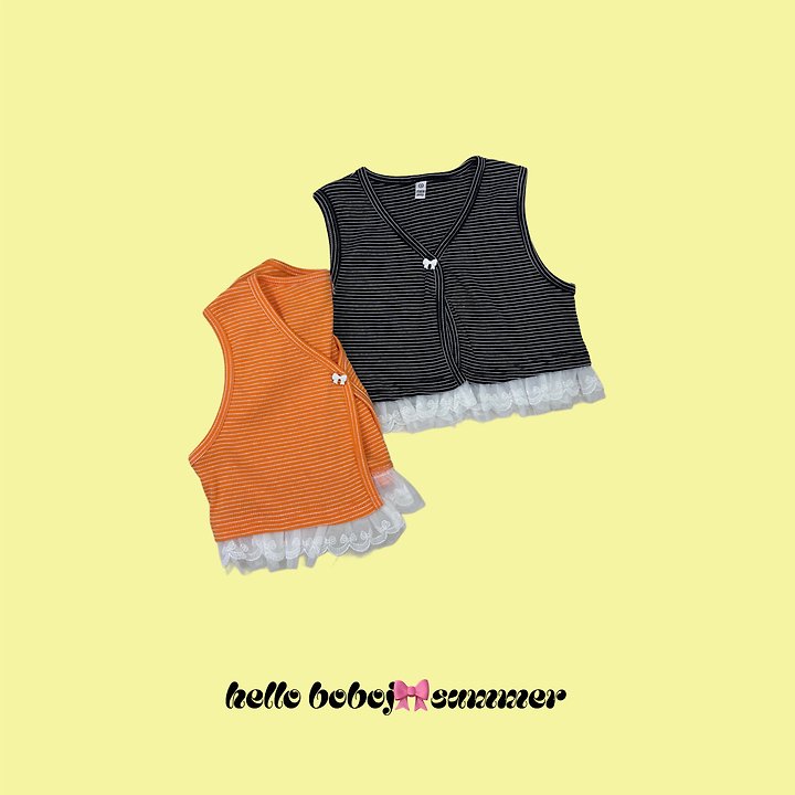 Bobo j - Korean Children Fashion - #kidzfashiontrend - Loro Sleeveless Top - 2