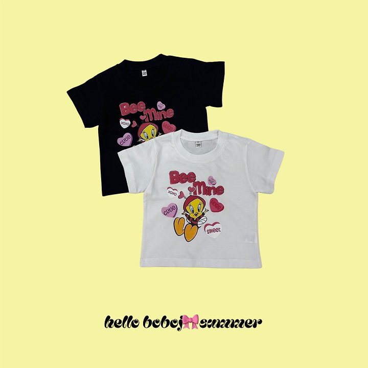 Bobo j - Korean Children Fashion - #magicofchildhood - Cute Short Sleeve Tee - 3