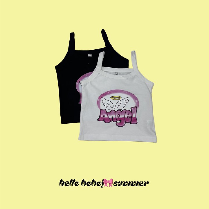 Bobo j - Korean Children Fashion - #magicofchildhood - Angel Sleeveless Top - 2