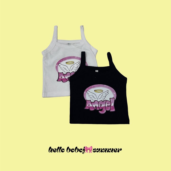 Bobo j - Korean Children Fashion - #minifashionista - Angel Sleeveless Top - 3