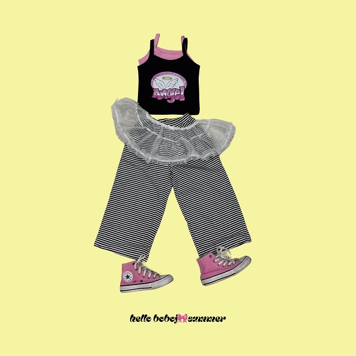 Bobo j - Korean Children Fashion - #minifashionista - Angel Sleeveless Top - 4