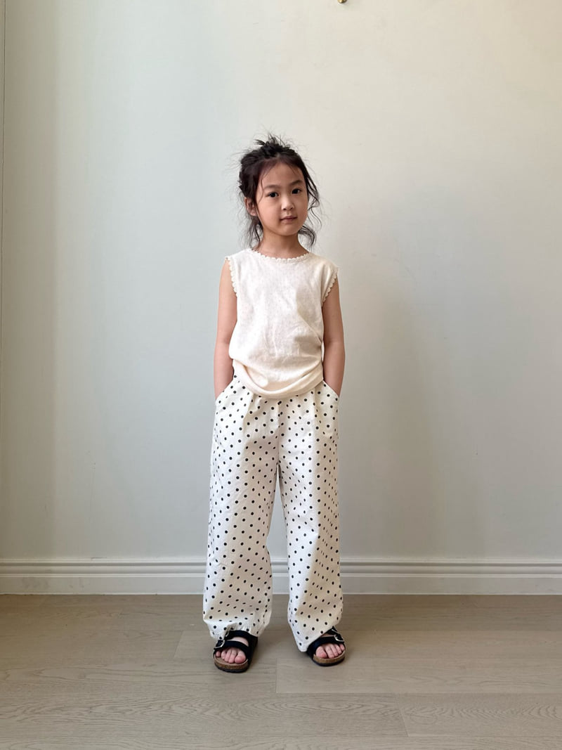Bon Bon Butik - Korean Children Fashion - #stylishchildhood - Dot Pants - 5