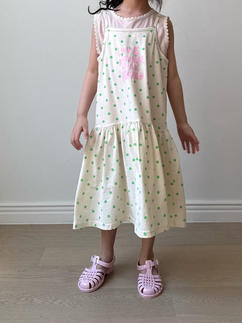 Bon Bon Butik - Korean Children Fashion - #todddlerfashion - Dot One-piece - 7