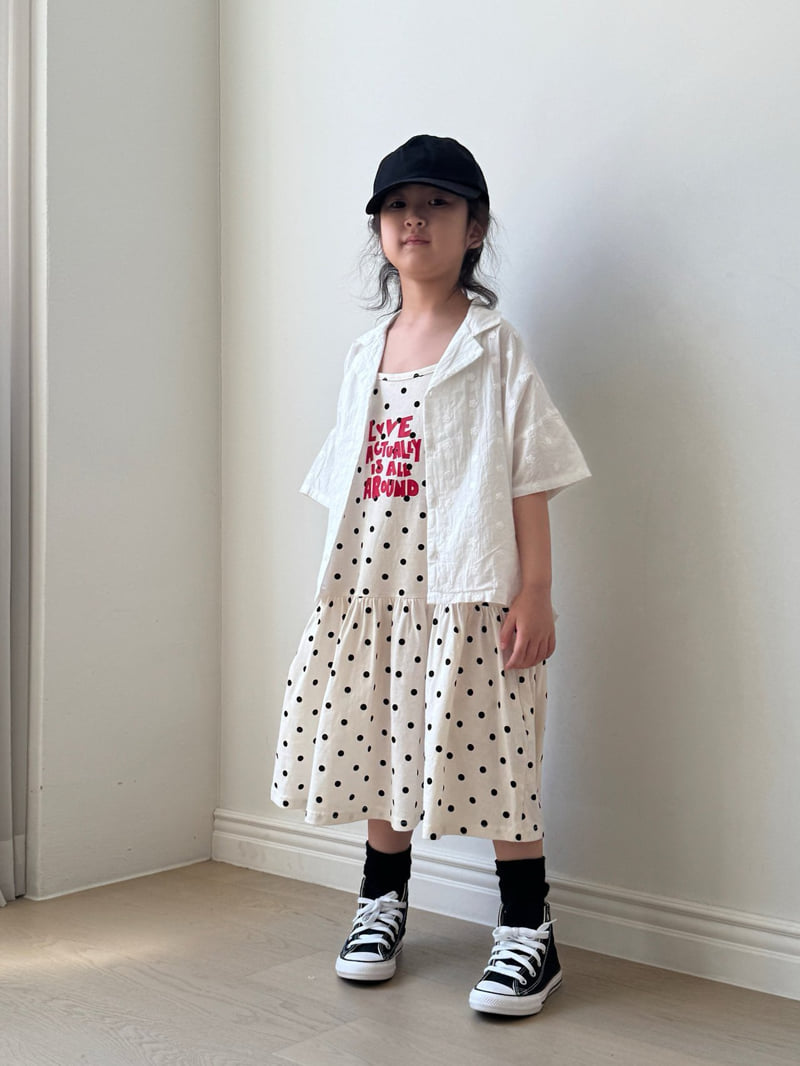 Bon Bon Butik - Korean Children Fashion - #toddlerclothing - Dot One-piece - 8
